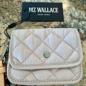 MZ Wallace Metro Snap Wristlet Rose - New with Tags